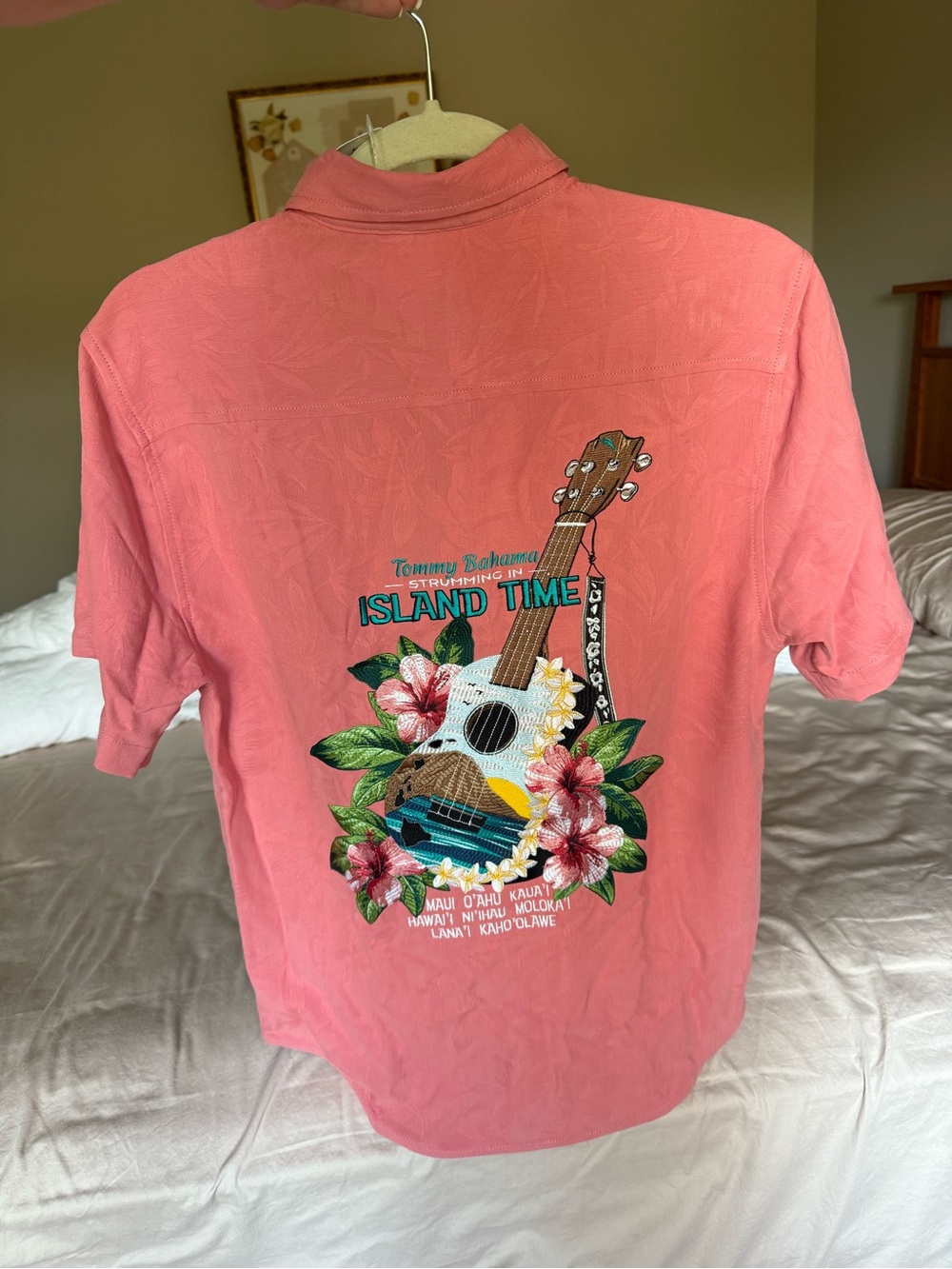 Tommy Bahama Island Time Men’s Silk Shirt | Hawaii Exclusive | XS